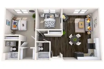 Floorplan of Whitney Center, Assisted Living, Nursing Home, Independent Living, CCRC, Hamden, CT 11