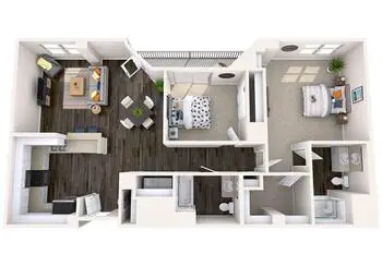 Floorplan of Whitney Center, Assisted Living, Nursing Home, Independent Living, CCRC, Hamden, CT 16