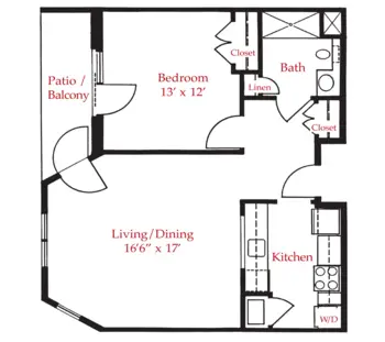 Floorplan of Elim Park, Assisted Living, Nursing Home, Independent Living, CCRC, Cheshire, CT 18