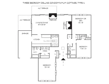 Floorplan of Stonegates, Assisted Living, Nursing Home, Independent Living, CCRC, Greenville, DE 5