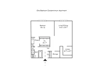 Floorplan of Stonegates, Assisted Living, Nursing Home, Independent Living, CCRC, Greenville, DE 6