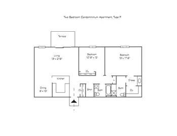 Floorplan of Stonegates, Assisted Living, Nursing Home, Independent Living, CCRC, Greenville, DE 7
