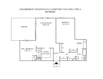 Floorplan of Stonegates, Assisted Living, Nursing Home, Independent Living, CCRC, Greenville, DE 8