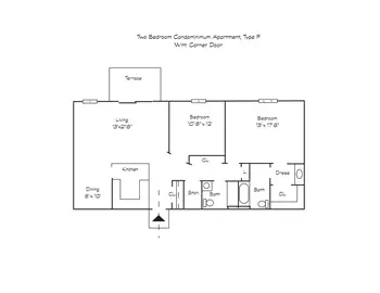 Floorplan of Stonegates, Assisted Living, Nursing Home, Independent Living, CCRC, Greenville, DE 3