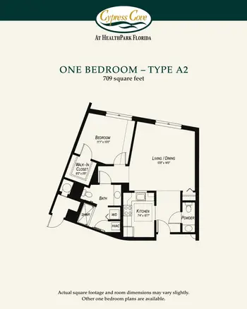 Floorplan of Cypress Cove Living, Assisted Living, Nursing Home, Independent Living, CCRC, Fort Myers, FL 1