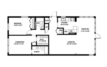 Floorplan of John Knox Village, Assisted Living, Nursing Home, Independent Living, CCRC, Pompano Beach, FL 10