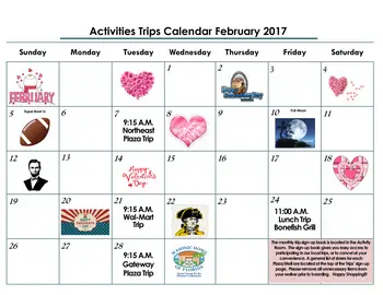 Activity Calendar of Masonic Home of Florida, Assisted Living, Nursing Home, Independent Living, CCRC, St Petersburg, FL 15