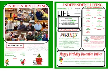Activity Calendar of The Oaks of Clearwater, Assisted Living, Nursing Home, Independent Living, CCRC, Clearwater, FL 6