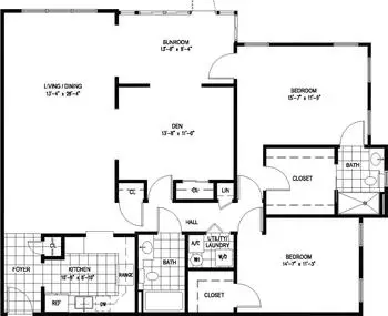 Floorplan of Vicar's Landing, Assisted Living, Nursing Home, Independent Living, CCRC, Ponte Vedra, FL 5