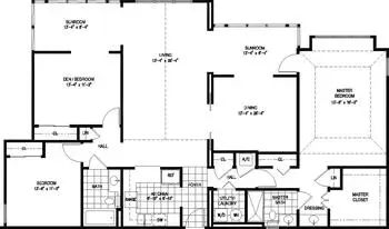 Floorplan of Vicar's Landing, Assisted Living, Nursing Home, Independent Living, CCRC, Ponte Vedra, FL 6