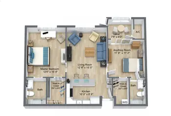 Floorplan of The Estates at Carpenters, Assisted Living, Nursing Home, Independent Living, CCRC, Lakeland, FL 17