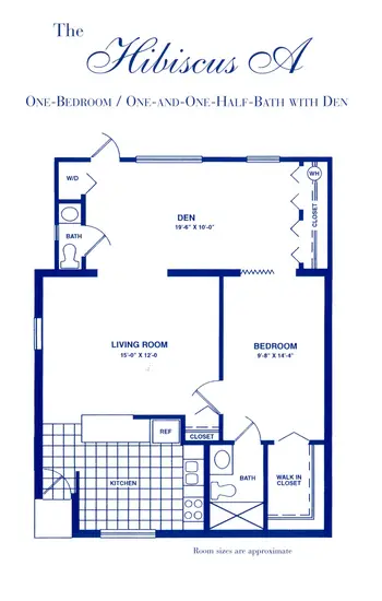 Floorplan of John Knox Village of Central Florida, Assisted Living, Nursing Home, Independent Living, CCRC, Orange City, FL 2