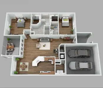 Floorplan of John Knox Village of Central Florida, Assisted Living, Nursing Home, Independent Living, CCRC, Orange City, FL 4
