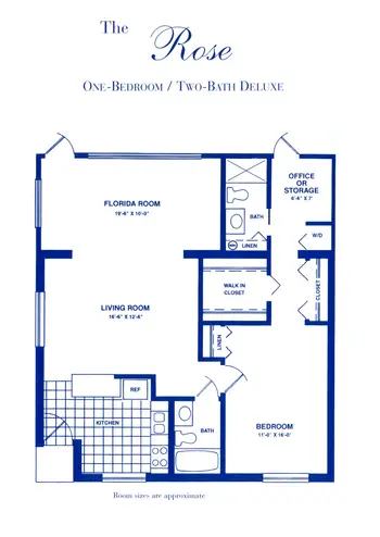 Floorplan of John Knox Village of Central Florida, Assisted Living, Nursing Home, Independent Living, CCRC, Orange City, FL 9