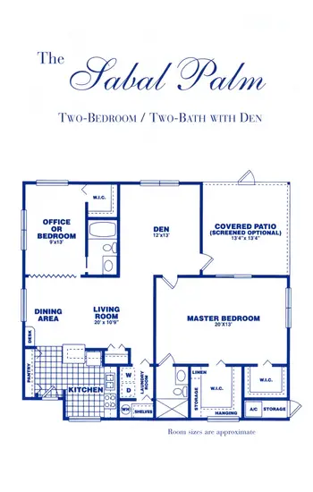 Floorplan of John Knox Village of Central Florida, Assisted Living, Nursing Home, Independent Living, CCRC, Orange City, FL 11