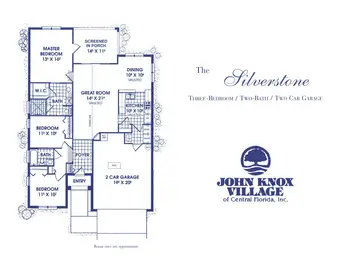 Floorplan of John Knox Village of Central Florida, Assisted Living, Nursing Home, Independent Living, CCRC, Orange City, FL 12