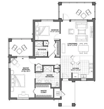 Floorplan of Lakeview Terrace, Assisted Living, Nursing Home, Independent Living, CCRC, Altoona, FL 5