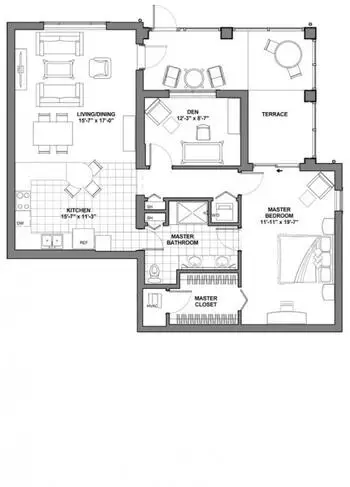 Floorplan of Lakeview Terrace, Assisted Living, Nursing Home, Independent Living, CCRC, Altoona, FL 10