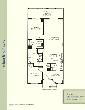 Floorplan of Oak Hammock at the University of Florida, Assisted Living, Nursing Home, Independent Living, CCRC, Gainesville, FL 16