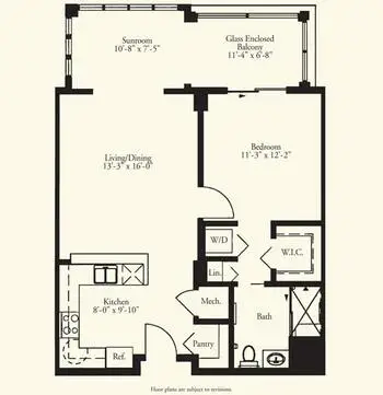 Floorplan of Oak Hammock at the University of Florida, Assisted Living, Nursing Home, Independent Living, CCRC, Gainesville, FL 1