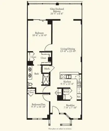 Floorplan of Oak Hammock at the University of Florida, Assisted Living, Nursing Home, Independent Living, CCRC, Gainesville, FL 13