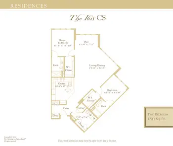 Floorplan of Glenridge on Palmer Ranch, Assisted Living, Nursing Home, Independent Living, CCRC, Sarasota, FL 9