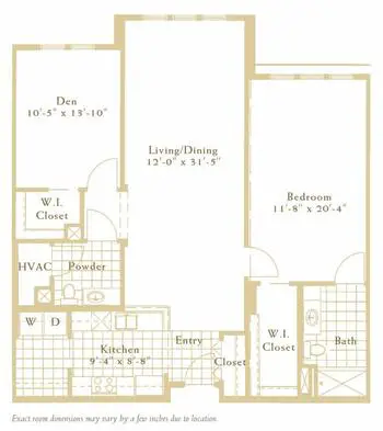 Floorplan of Glenridge on Palmer Ranch, Assisted Living, Nursing Home, Independent Living, CCRC, Sarasota, FL 19