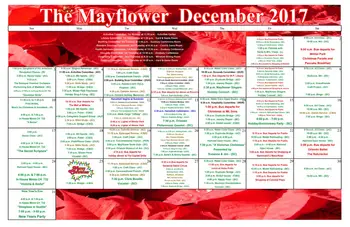 Activity Calendar of The Mayflower, Assisted Living, Nursing Home, Independent Living, CCRC, Winter Park, FL 3
