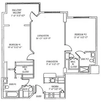 Floorplan of The Mayflower, Assisted Living, Nursing Home, Independent Living, CCRC, Winter Park, FL 3