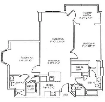 Floorplan of The Mayflower, Assisted Living, Nursing Home, Independent Living, CCRC, Winter Park, FL 4