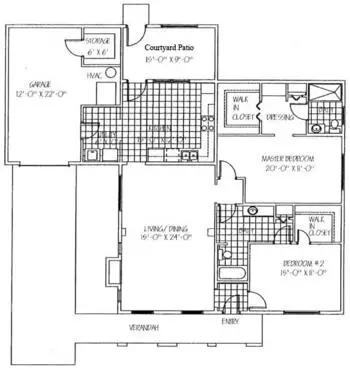 Floorplan of The Mayflower, Assisted Living, Nursing Home, Independent Living, CCRC, Winter Park, FL 15