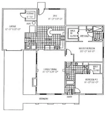 Floorplan of The Mayflower, Assisted Living, Nursing Home, Independent Living, CCRC, Winter Park, FL 16