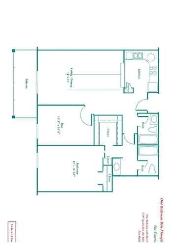 Floorplan of University Village, Assisted Living, Nursing Home, Independent Living, CCRC, Tampa, FL 14