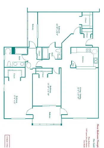 Floorplan of University Village, Assisted Living, Nursing Home, Independent Living, CCRC, Tampa, FL 18