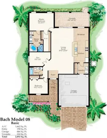 Floorplan of Vienna Square, Assisted Living, Nursing Home, Independent Living, CCRC, Winter Haven, FL 1