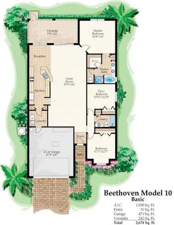Floorplan of Vienna Square, Assisted Living, Nursing Home, Independent Living, CCRC, Winter Haven, FL 2