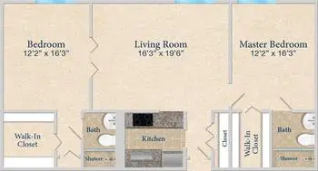 Floorplan of Bay Village, Assisted Living, Nursing Home, Independent Living, CCRC, Sarasota, FL 3