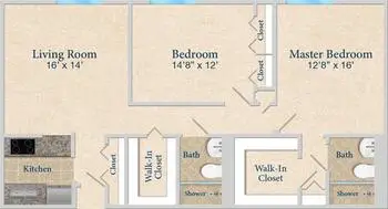 Floorplan of Bay Village, Assisted Living, Nursing Home, Independent Living, CCRC, Sarasota, FL 6