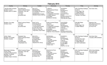 Activity Calendar of Plymouth Harbor, Assisted Living, Nursing Home, Independent Living, CCRC, Sarasota, FL 14