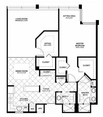 Floorplan of Plymouth Harbor, Assisted Living, Nursing Home, Independent Living, CCRC, Sarasota, FL 11