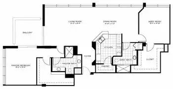 Floorplan of Plymouth Harbor, Assisted Living, Nursing Home, Independent Living, CCRC, Sarasota, FL 16