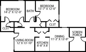Floorplan of Advent Christian Village, Assisted Living, Nursing Home, Independent Living, CCRC, Live Oak, FL 2
