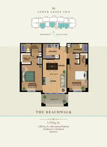 Floorplan of The Glenview at Pelican Bay, Assisted Living, Nursing Home, Independent Living, CCRC, Naples, FL 16
