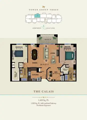 Floorplan of The Glenview at Pelican Bay, Assisted Living, Nursing Home, Independent Living, CCRC, Naples, FL 17