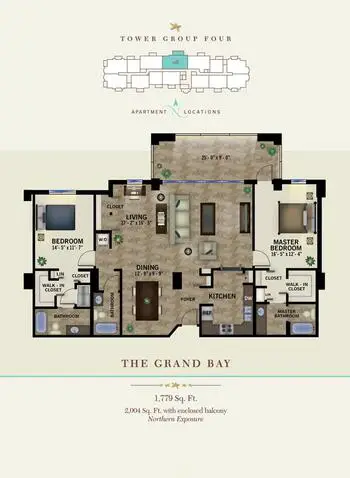 Floorplan of The Glenview at Pelican Bay, Assisted Living, Nursing Home, Independent Living, CCRC, Naples, FL 7
