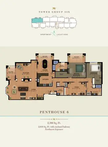 Floorplan of The Glenview at Pelican Bay, Assisted Living, Nursing Home, Independent Living, CCRC, Naples, FL 3