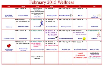 Activity Calendar of Mease Manor, Assisted Living, Nursing Home, Independent Living, CCRC, Dunedin, FL 5