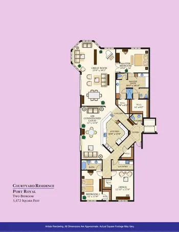 Floorplan of Moorings Park, Assisted Living, Nursing Home, Independent Living, CCRC, Naples, FL 4