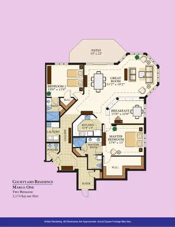 Floorplan of Moorings Park, Assisted Living, Nursing Home, Independent Living, CCRC, Naples, FL 8