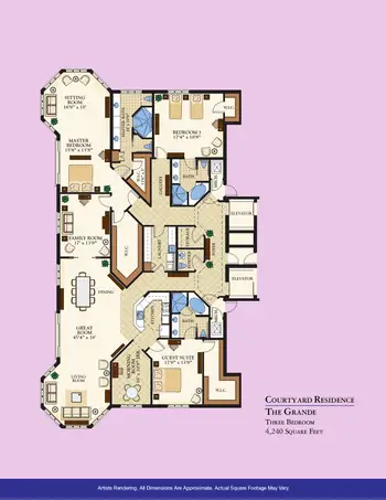 Floorplan of Moorings Park, Assisted Living, Nursing Home, Independent Living, CCRC, Naples, FL 13